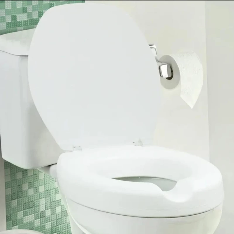 Assento Sanitário  Oval Elevado Soft 7,5cm