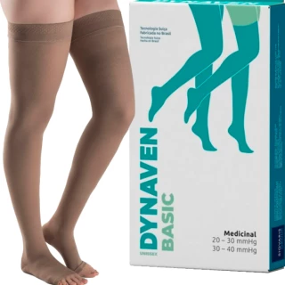 MEIA SIGVARIS 7/8 BASIC DYNAVEN - 20-30mmHg