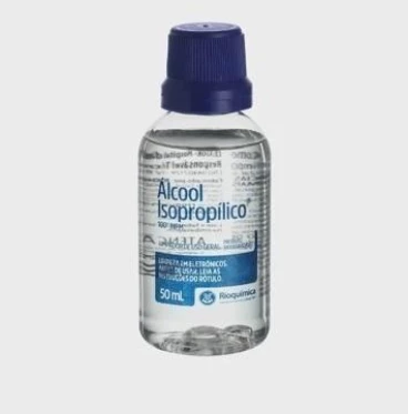 Imagem ALCOOL ISOPROPILICO 50ML - RIOQUIMICA