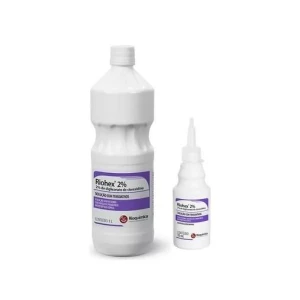 CLOREXIDINA 2% DEGERMANTE 1L e 100ML - RIOQUIMICA