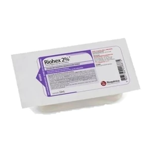 ESCOVA PARA LIMPEZA = COM CLOREXIDINA 2% RIOHEX SCRUB - RIOQUÍMICA