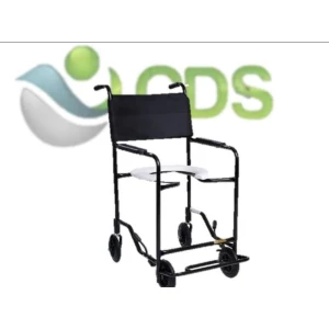 CADEIRA DE BANHO MODELO 201 APOIO P/PES FIXO 85KG PRETA - CDS